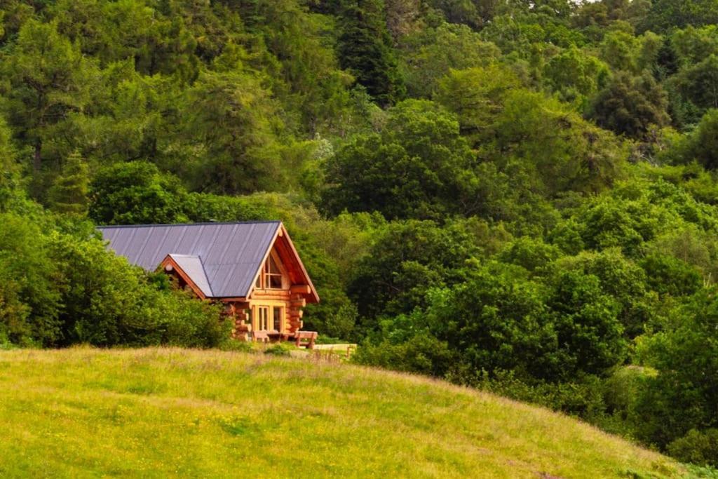 Wild Nurture Eco Luxury Offgrid Log Cabin フォート・ウィリアム エクステリア 写真